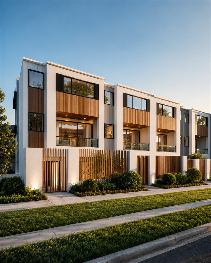 Riverside Villas exterior facade
